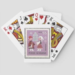 Traditionelle rumänische Spielkarten