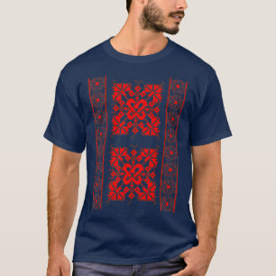 Traditionelle rumänische Volkskunst-Motive aus Ol T-Shirt