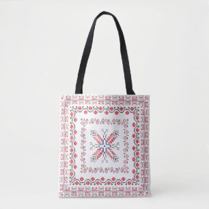 Traditionelle rumänische Volkskunstmotive Rumäni Tasche