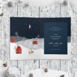 Traditionelle Rustikale Marine Roten Winter Frohe  Feiertagskarte<br><div class="desc">Traditionelle Rustikale Marine Roten Winter Frohe Weihnachten</div>