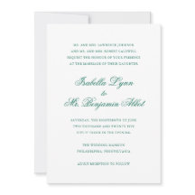 Traditionelle Smaragdgrüne feierliche Hochzeit