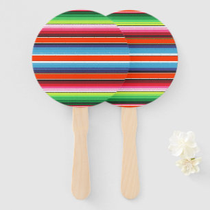 Traditionelle Spanisch Serape Fächer