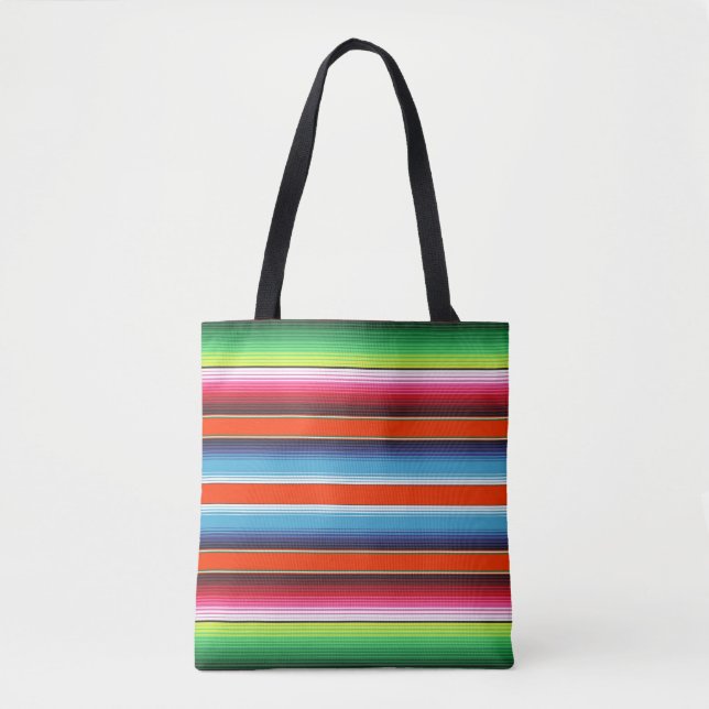 Traditionelle Spanisch Serape Tasche (Vorderseite)