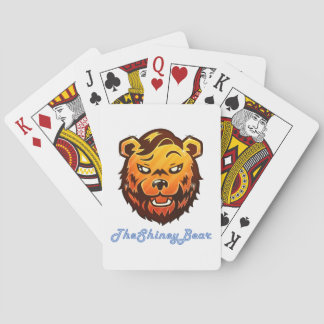 Traditionelle Spielkarten mit dem ShineyBear Logo