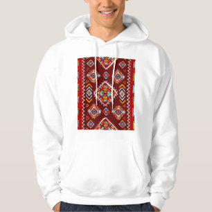 Traditionelle Stammesstruktur, ethnische nahtlose  Hoodie