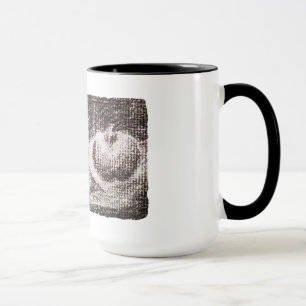 Traditionelle Stillleben-Tasse von Apfel und Birne Tasse