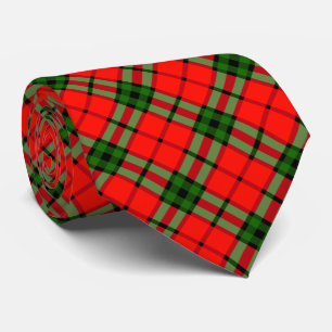 Traditionelle Tartan-Weihnachtsfeier Krawatte