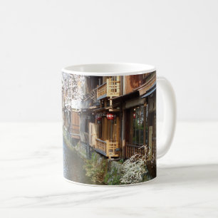 Traditionelle Teehousinen von Kyoto Kaffeetasse