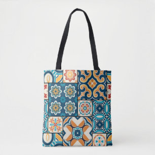 Traditionelle, verzierte portugiesische Dekorfarbe Tasche