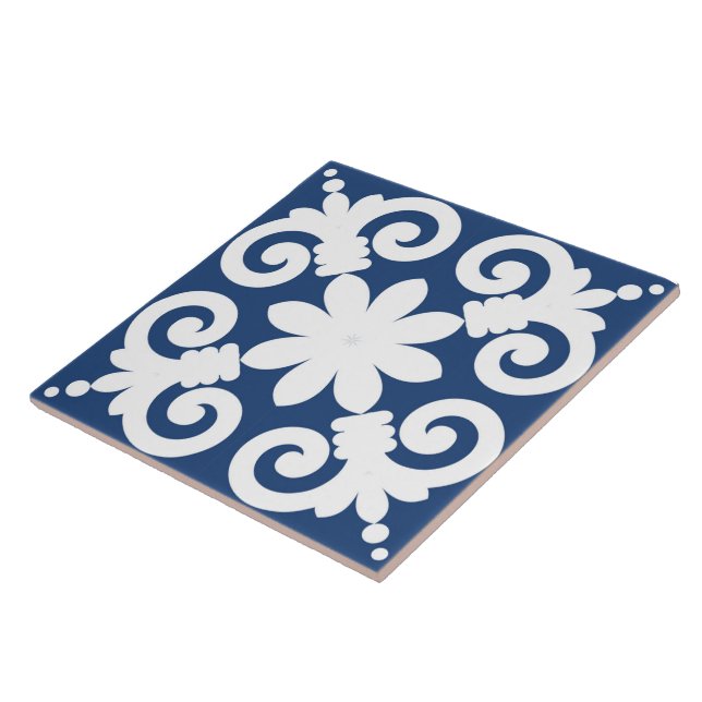 Traditionelle Vintage arabische Keramikfliesen Fliese (Seite)