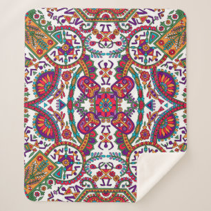 Traditionelle Volkskunst, Designart, ethnisch, ba Sherpadecke