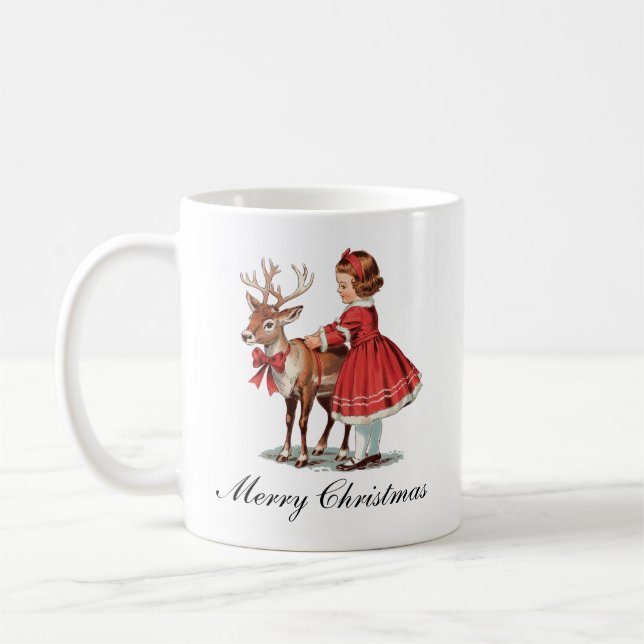 Traditionelle Weihnachtsfeiertage Kaffeetasse (Links)
