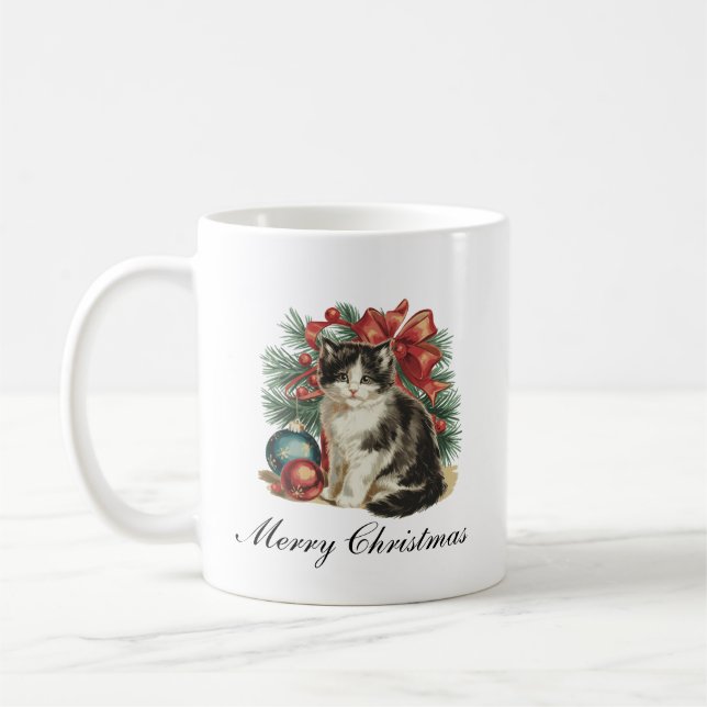 Traditionelle Weihnachtsfeiertage Kaffeetasse (Links)