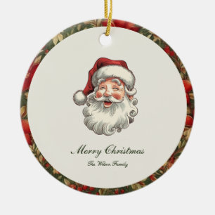 Traditionelle Weihnachtsfeiertage Keramik Ornament