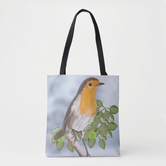 Traditionelle Weihnachtsrobbe und Ivy Tasche (Vorderseite)