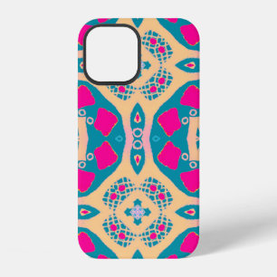 Traditionelle Zeichnung. Wiederholung Peruanisches iPhone 12 Hülle