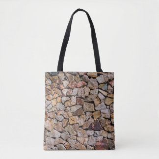 Traditionelle zerbrochene Steinmauerwände Tasche