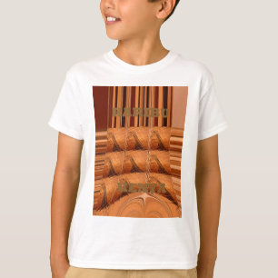 Traditioneller afrikanischer Spiegel: Woven Giraff T-Shirt