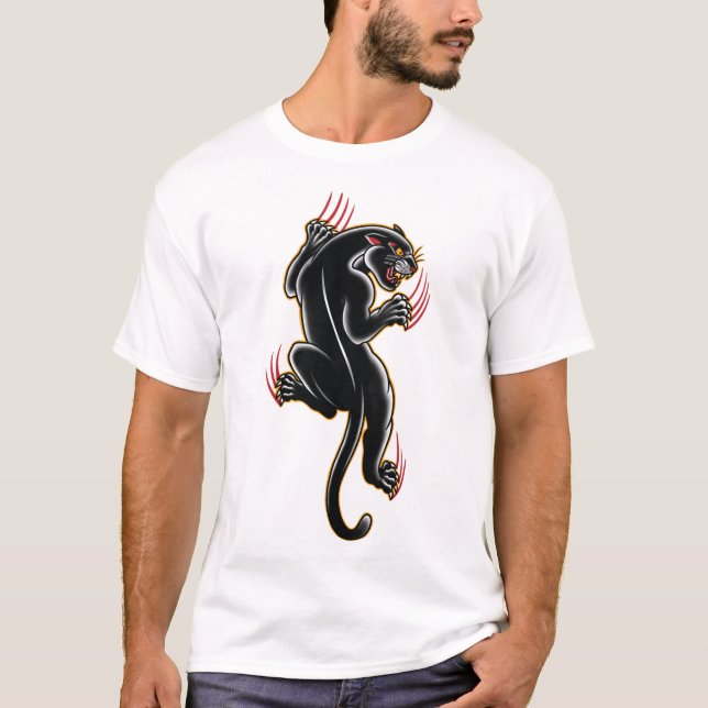 Traditioneller Aufkleber für die Illustration der  T-Shirt (Vorderseite)