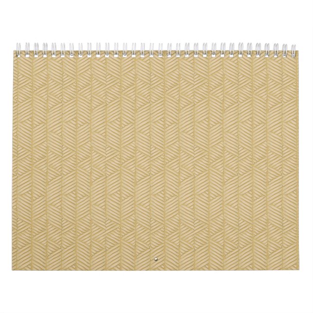 Traditioneller Bambus Kalender (Titelbild)