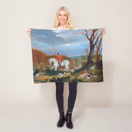 Traditioneller englischer Fox Hunt Sports Dog Fleecedecke