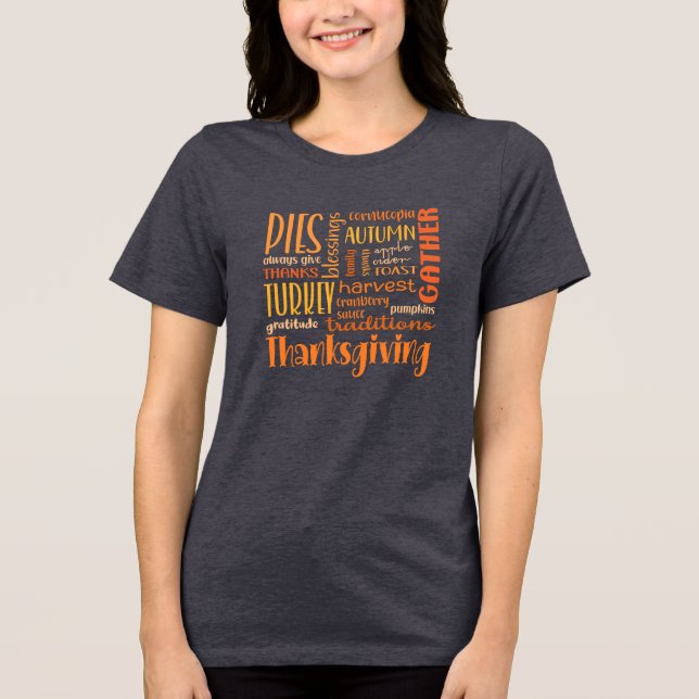 Traditioneller Erntedank FrauenT - Shirt (Vorderseite)