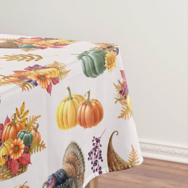 Traditioneller Erntedank Tischdecke (Beispiel)