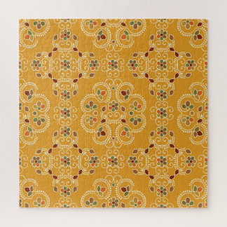 Traditioneller indischer Damast, nahtloses Muster.