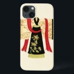Traditioneller japanischer Kimono mit Blumendruck Case-Mate iPhone Hülle<br><div class="desc">Nancy Slocum schuf dieses bezaubernde Bild eines traditionellen japanischen Kimono mit einem tiefen roten Sash. Der Boden des Kimono ist schwarz mit einem schönen Blumendruck. Geben Sie das als Geschenk oder kaufen Sie es für sich!</div>