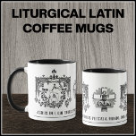 Traditioneller katholischer Gottespriester Tasse<br><div class="desc">Schöne katholische Linienkunst aus der traditionellen katholischen Lateinmesse: der Agnus Dei - Agnus Dei,  qui tollis peccata mundi,  dona nobis pacem. Das Lamm Gottes,  das uns die Sünden der Welt wegnimmt,  gewährt uns Frieden. Dies wäre ein schönes Geschenk für einen Priester,  Diakon oder Seminar.</div>