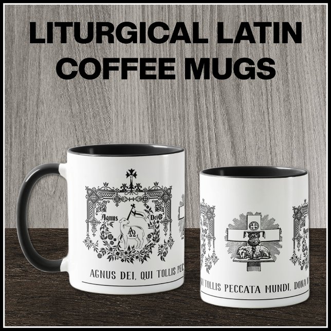 Traditioneller katholischer Gottespriester Tasse (CATHOLIC LITURGICAL LATIN MASS COFFEE MUGS )