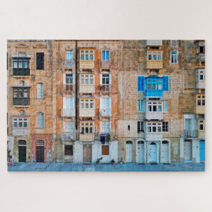 Traditioneller maltesischer Balkons Valletta Malta