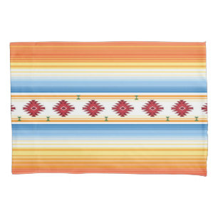 Traditioneller Mexikaner Serape umfassendes Muster Kissenbezug