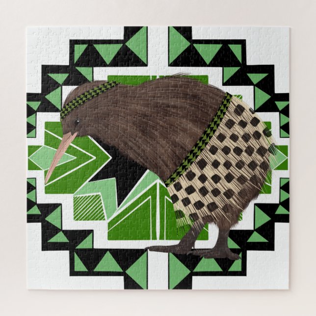 Traditioneller neuseeländischer Vogel- Kiwi Bird (Vertikal)