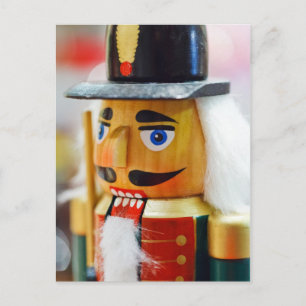 Traditioneller Nussknacker Postkarte