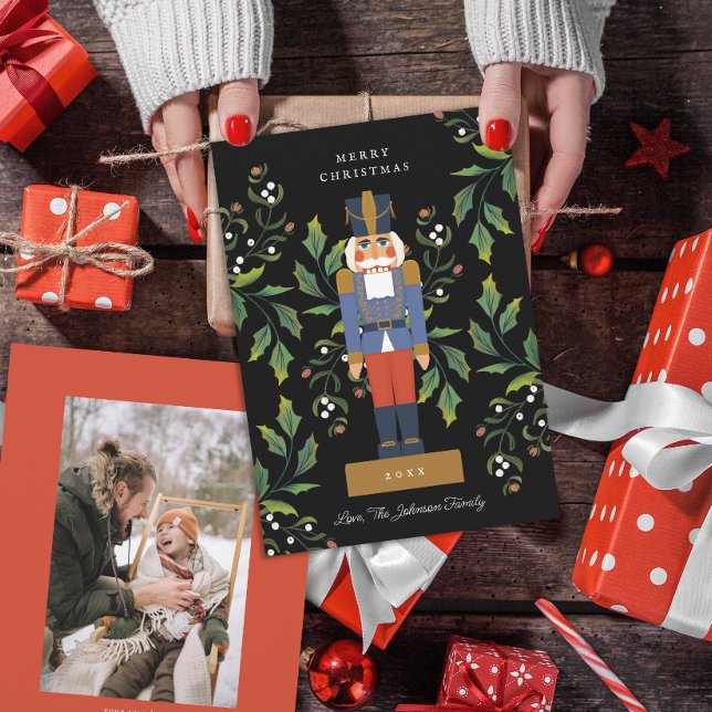 Traditioneller Nutcracker Feiertagskarte (Von Creator hochgeladen)