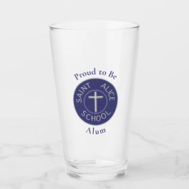 Traditioneller Patch von Saint Alice ist stolz auf Glas