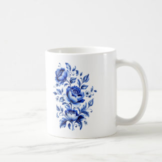 Traditioneller russischer Volks Porzellan-Stil Kaffeetasse