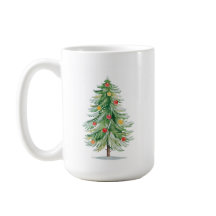 Traditioneller Weihnachtsbaum-Becher