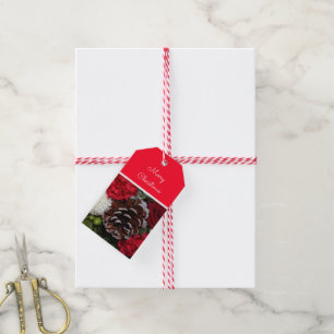 Traditioneller Weihnachtsgeschenk-Tag Geschenkanhänger