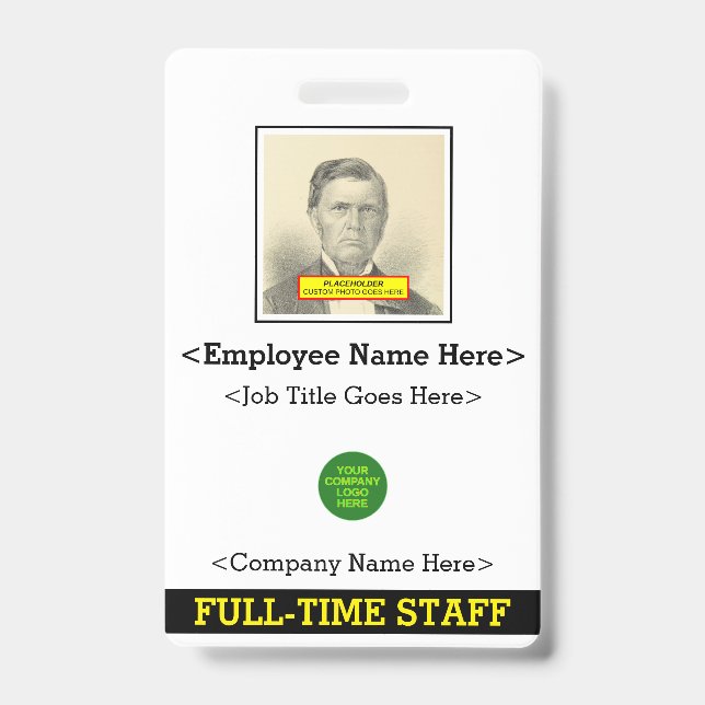 Traditionelles Abzeichen "VOLLZEIT" Ausweis (Vorderseite)