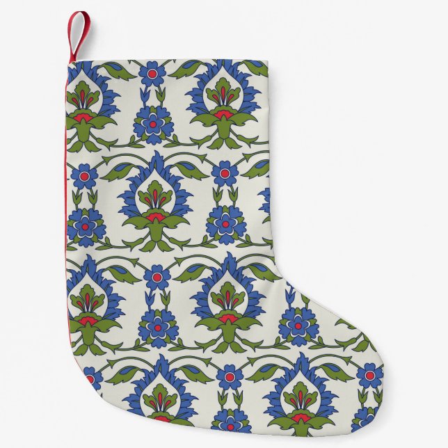 Traditionelles arabisches nahtloses Ornament. Türk Kleiner Weihnachtsstrumpf (Vorderseite)