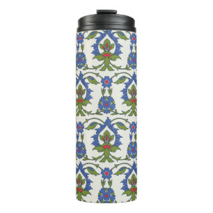 Traditionelles arabisches nahtloses Ornament. Türk Thermosbecher
