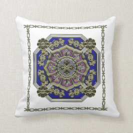 Traditionelles asiatisches Art Deco Kissen