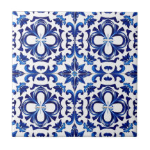 Traditionelles Blau und Weiß Portugiesische Kerami