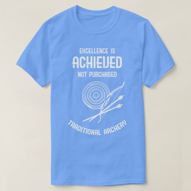 Traditionelles Bogenschießen für eine Bogenschießa T-Shirt (Design vorne)