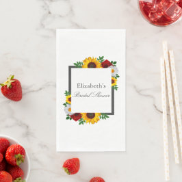 Traditionelles Brautparty Serviette