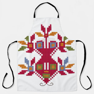 Traditionelles bulgarisches Motiv Schürze