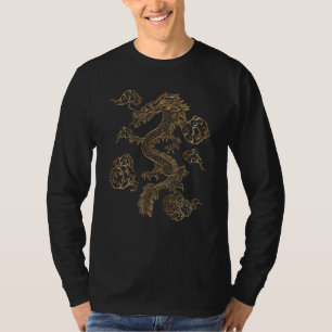 Traditionelles chinesisches Drachensymbol für Powe T-Shirt