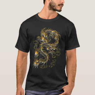 Traditionelles chinesisches Drachensymbol für Powe T-Shirt